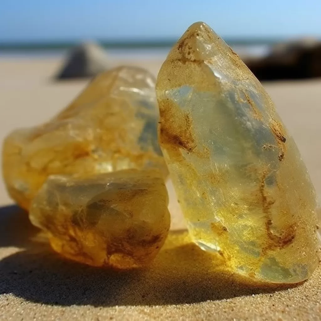 Libyan Gold also known as Libyan Desert Glass