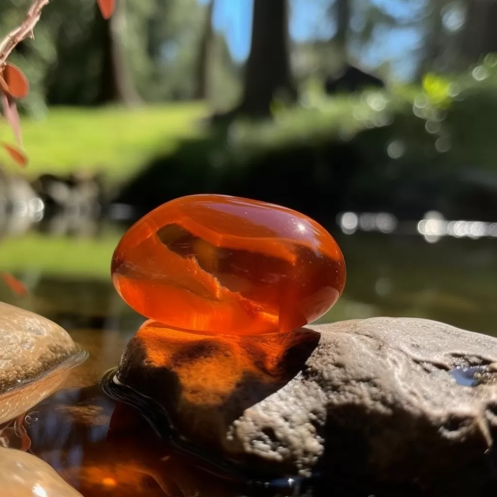 Orange Carnelian Crystal