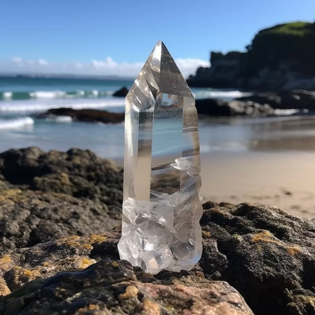 Clear Quartz Crystal, a healing crystal