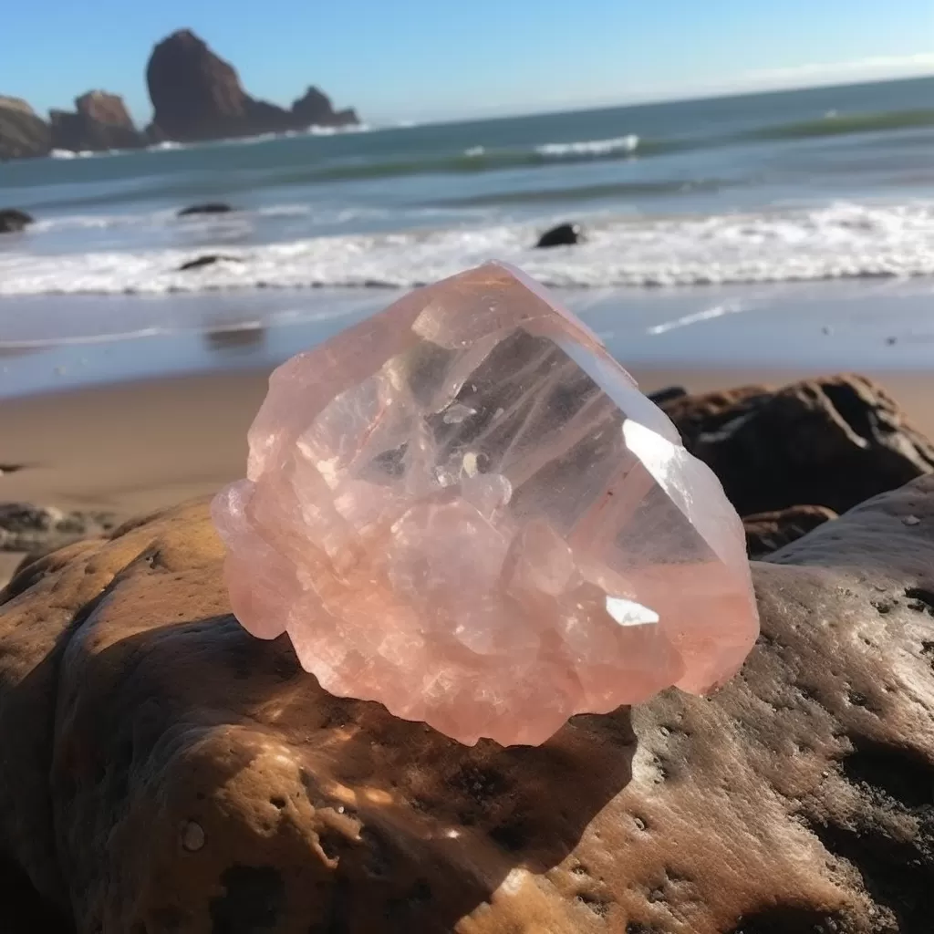 Crystals for Depression: Rose Quartz Healing Stone