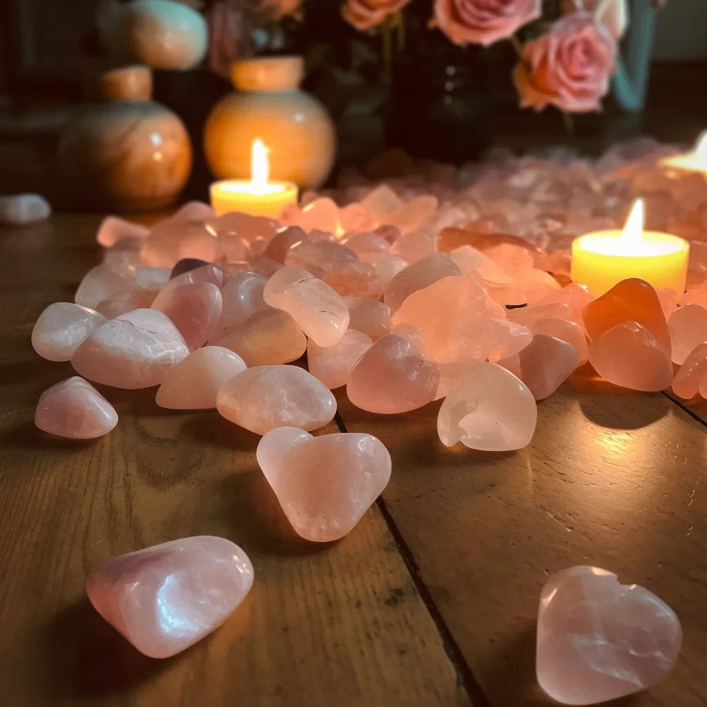 Heart Chakra Stones: Pink Opal Crystal