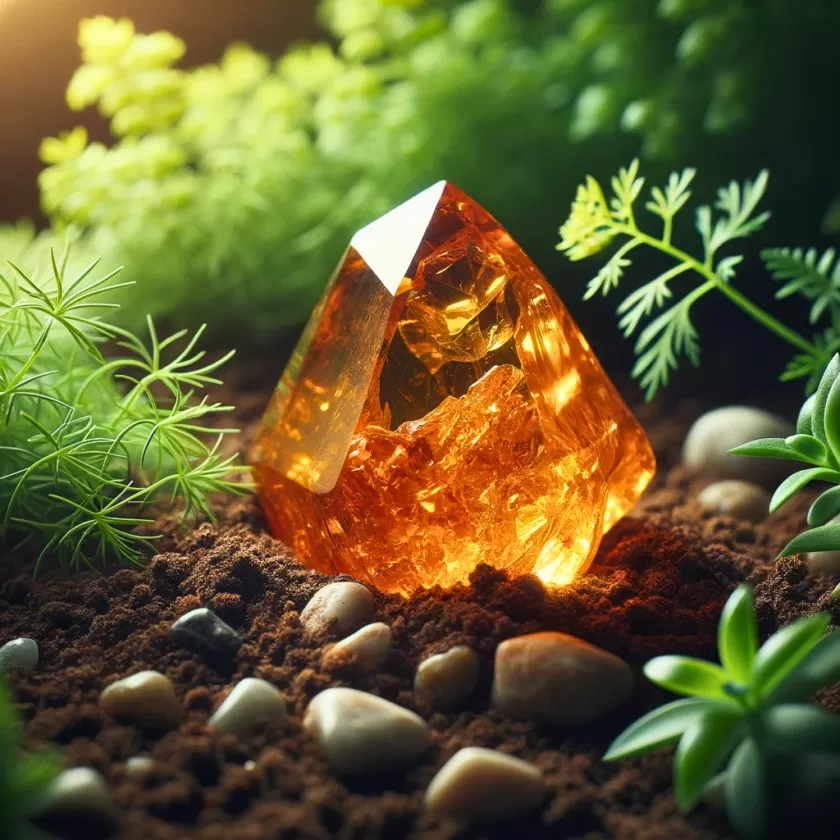 Amber Healing Crystals