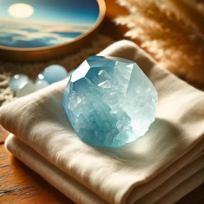 Charge your crystals: Celestite Crystals
