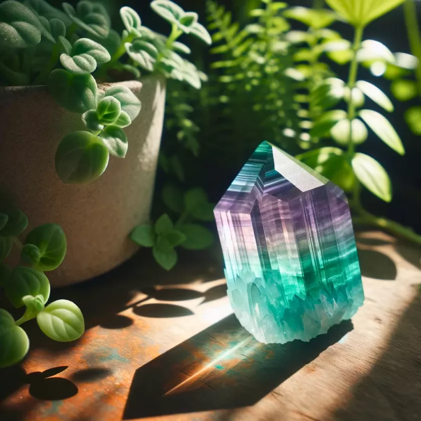 Charge your crystals: Fluorite Crystals