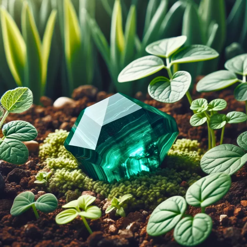Charge your crystals: Malachite Crystals