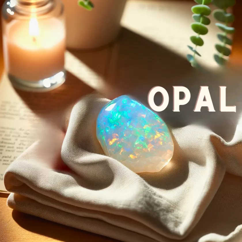 Charge your crystals: Opal Crystals